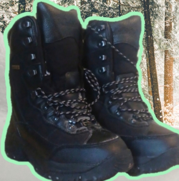Black Cabelas Dry Plus Winter Boots 